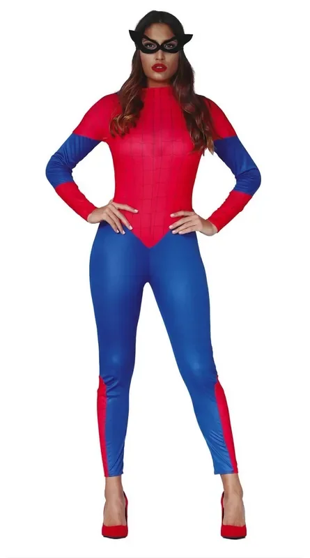 Amerikanischer Superhelden Damenkostüm