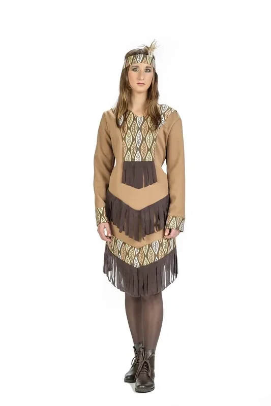 Authentischer Indischer Ahwahneche Damenkostüm