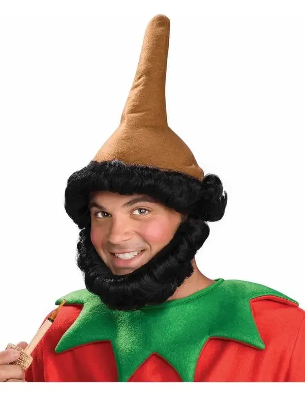 Bruine Kabouter Hoed En Baard