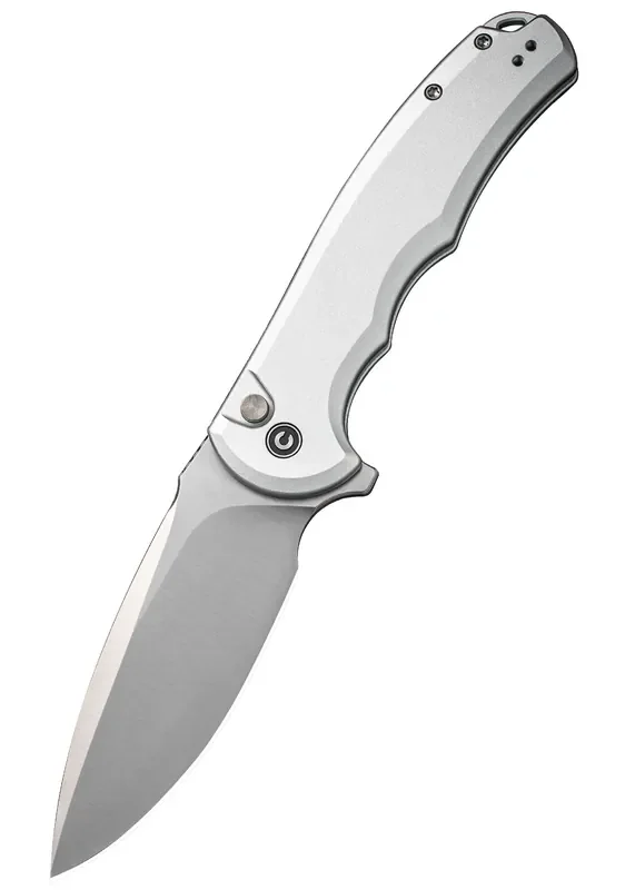 CIVIVI BUTTON LOCK PRAXIS, Aluminium, Silber, Taschenmesser