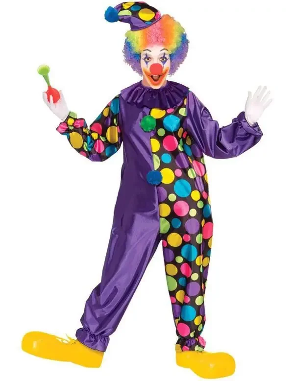 Clownspak Vrouw Kostuum