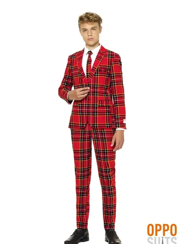 Der Holzfäller Gegen Teenager Kostüm für Jungen