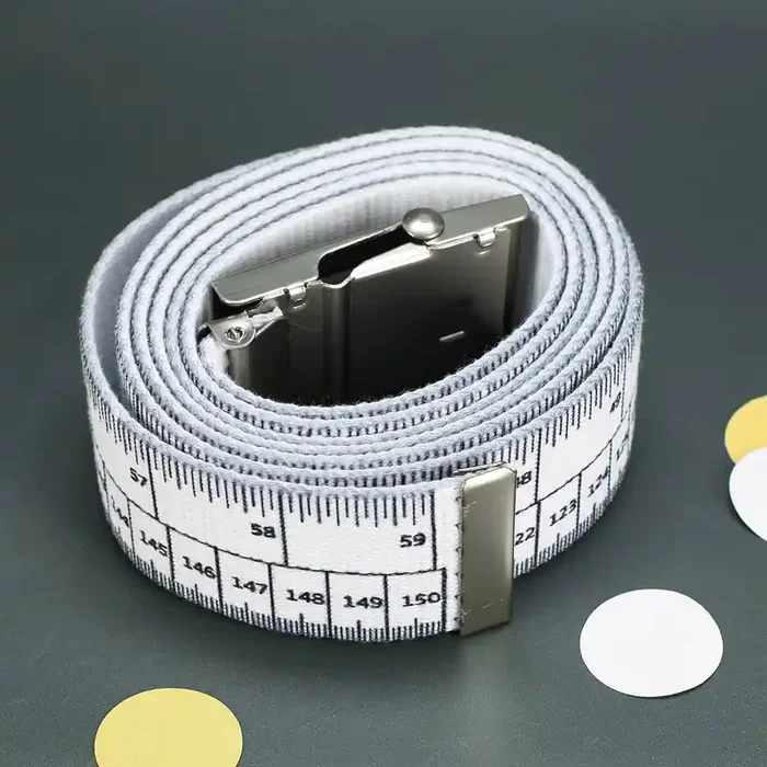 Diät-Gürtel mit Metallschnalle