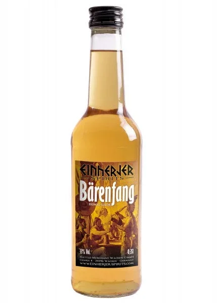 Einherjer – Bärenfang, Honig-Likör, 33% Vol., 0,35 l Flasche