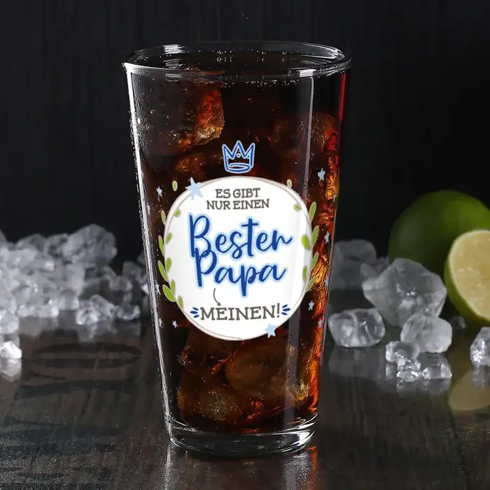 Es gibt nur einen besten Papa – Trinkglas
