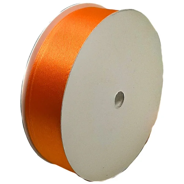 Geschenkband Satin ▷ Elegantes Band in Orange