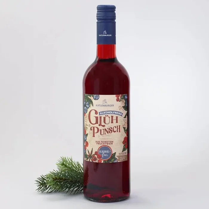 Glühwein mit persönlicher Geschenkbox zu Weihnachten