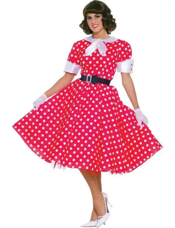 Jaren 50 Jurk Vrouw