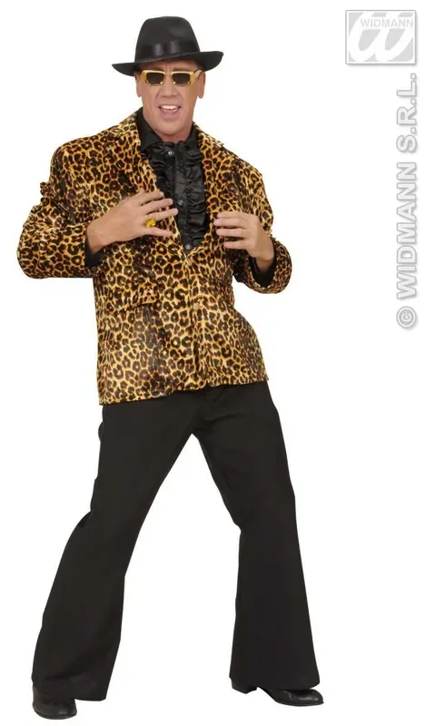 Jas Luipaard Man Kostuum