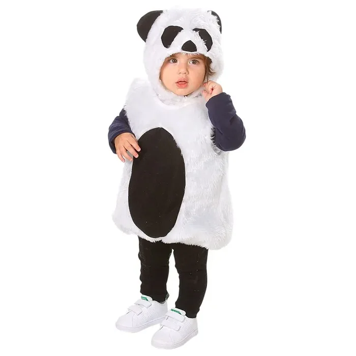 Kleiner Fauler Panda Kostüm für Kinder