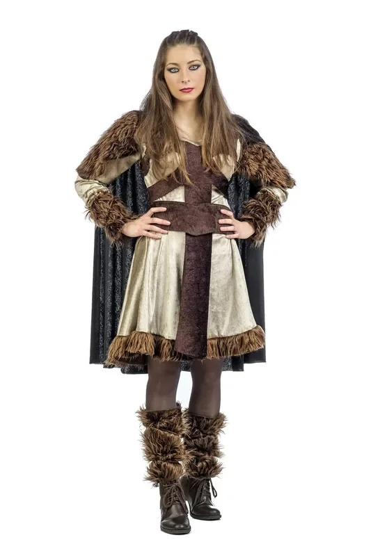 Luxus Norwegischer Wikinger Marit Damenkostüm