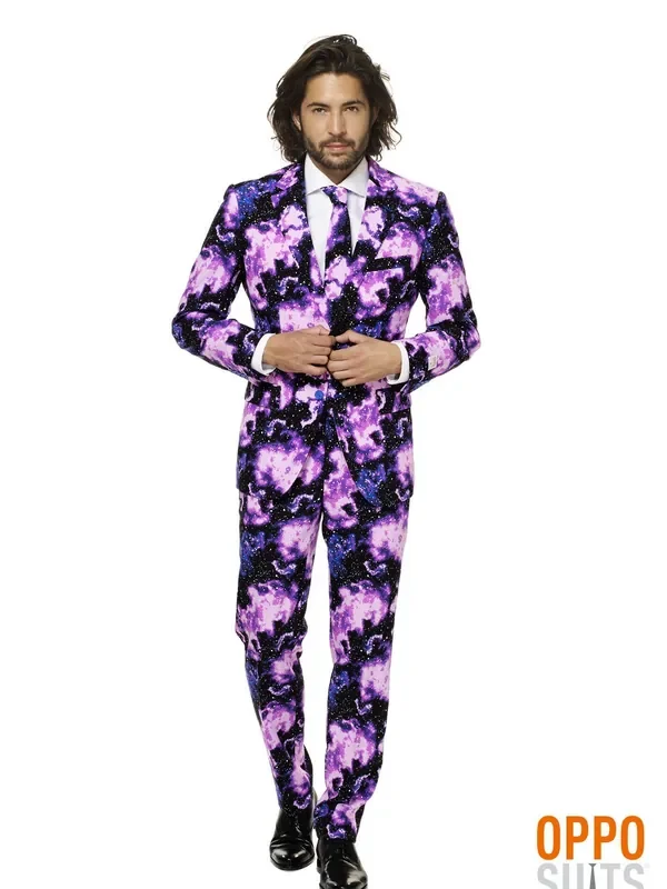 Melkweg Galaxy Guy Opposuit Herrenkostüm