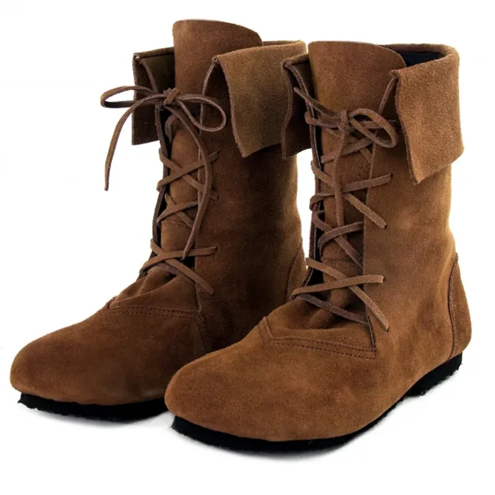 mittelalterliche Stulpenstiefel Aurin