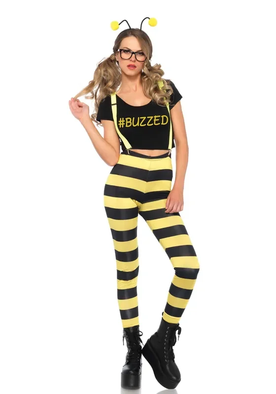 Nerdy Bij Vrouw Kostuum