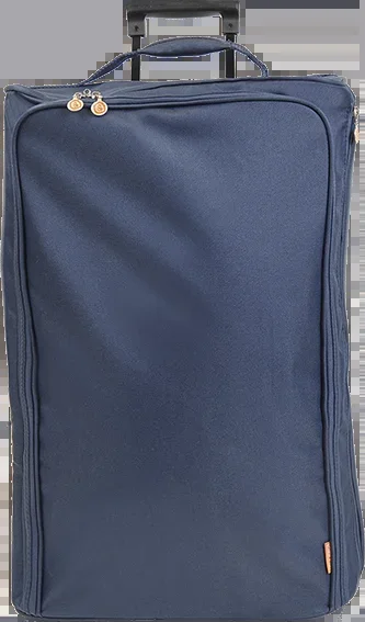 Schlichter Reisetrolley mit Namen und Zahl