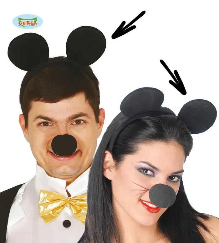 Schöne Runde Mausohren Hair Band Mickey