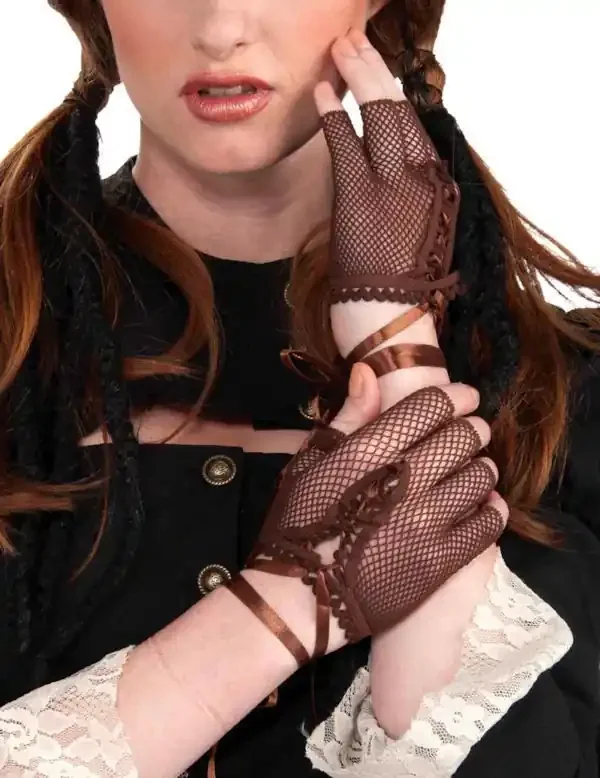 Steampunk Handschoenen (Bruin)