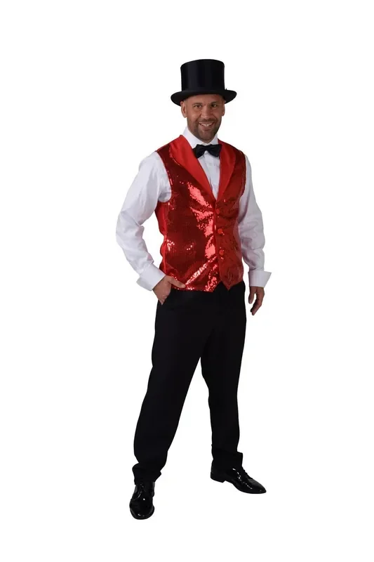 Vest Showman Theatre Fuhr Sailletten Herren