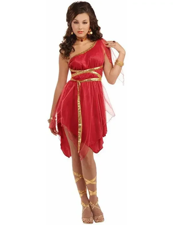 Vrouwelijke Romeinse Schone Vrouw Kostuum