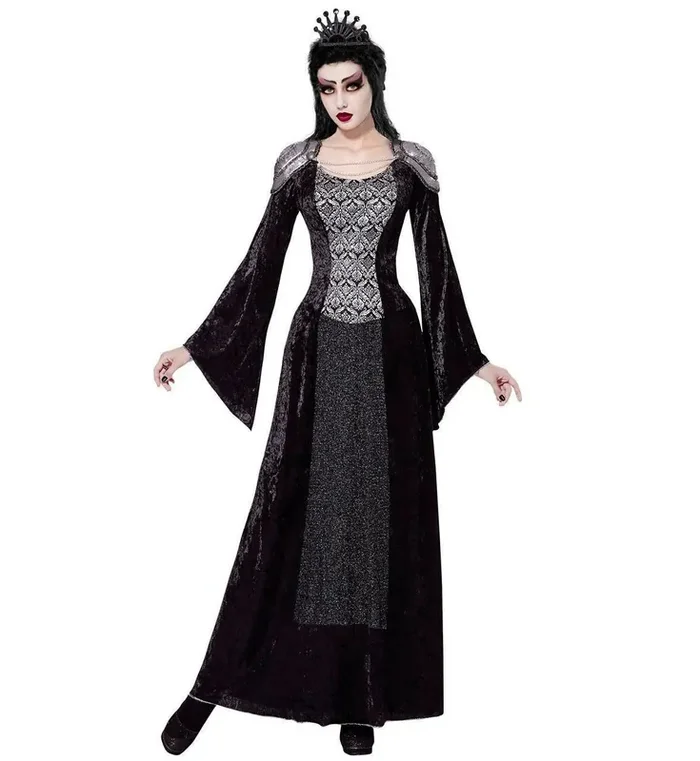 Zwarte Koningin Olla Vrouw Kostuum
