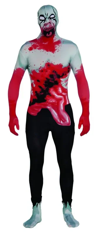 Zweite Haut Zombie Morphsuit Halloween Herrenkostüm