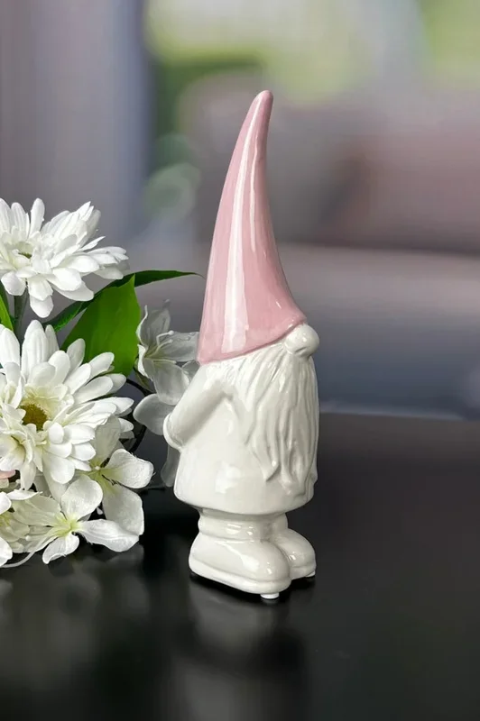 Zwerg Geraldo Mütze rosa