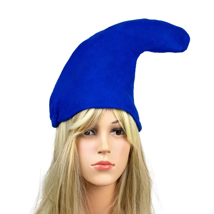 Zwergenmütze zum Kostüm 465407 | Blau